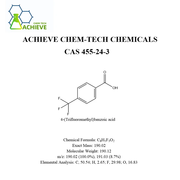 4-(Trifluoromethyl)benzoic Acid CAS 455-24-3