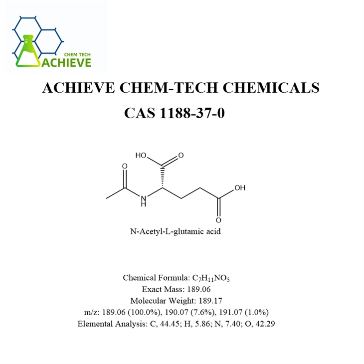 N-acetil-L-glutaminska kiselina CAS 1188-37-0