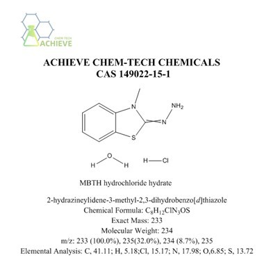 Mbth hidroklorid hidrat cas 149022-15-1